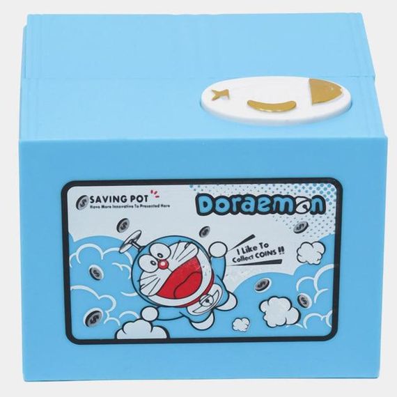 Интерактивная копилка для детей DORAEMON с автоматическим приемом монет | Детская интерактивная копилка DORAEMON для монет на | Зображення 1