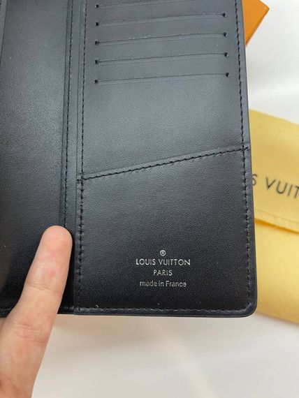 Гаманець Louis Vuitton Aerogram Brazza, чорний | Зображення 2