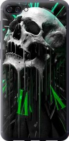 Чехол на Asus ZenFone 4 Max ZC520KL Череп-часы "4100u-1242-17620"