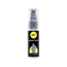 Пролонгувальний гель pjur Superhero Serum 20 мл, створює невидиму плівку, що знижує чутливість