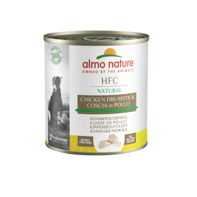 Повнораційний консервований корм Almo Nature (Альмо Натюр) для собак усіх порід з курячою ніжкою (280 гр.)