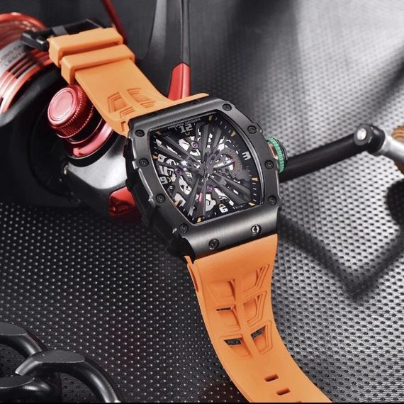 Чоловічий годинник Pagani Design PD-1738 Black-Orange | Зображення 3