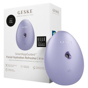 Електронний освіжувач для зволоження обличчя GESKE Facial Hydration Refresher 4в1 purple