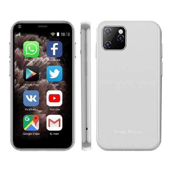 Маленький мобільний смартфон сенсорний GtStar Soyes XS 11 Black | Зображення 2