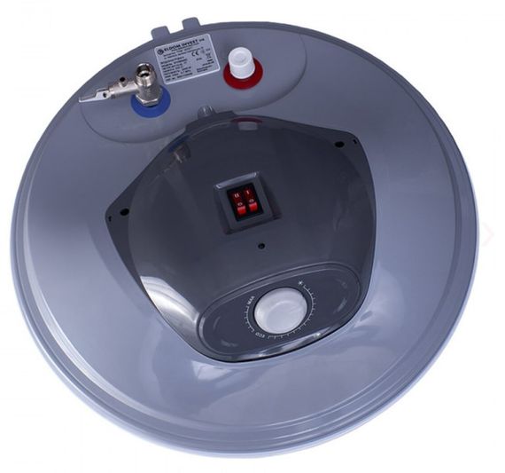 Водонагреватель Eldom EUREKA 120 л, 2,0 кВт, "сухой" ТЭН, вертикальный, цилиндрический, белый (WV12046D) | Зображення 2