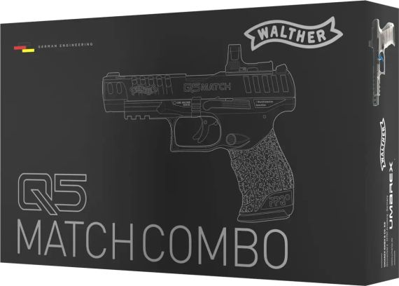 Пістолет пневматичний Umarex Walther Q5 Match Combo CO2 кал. 4,5 мм | Зображення 4
