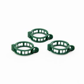 Затискачі для кріплення рослин Bradas 22 мм, 100 штук (TYK022GR/100)