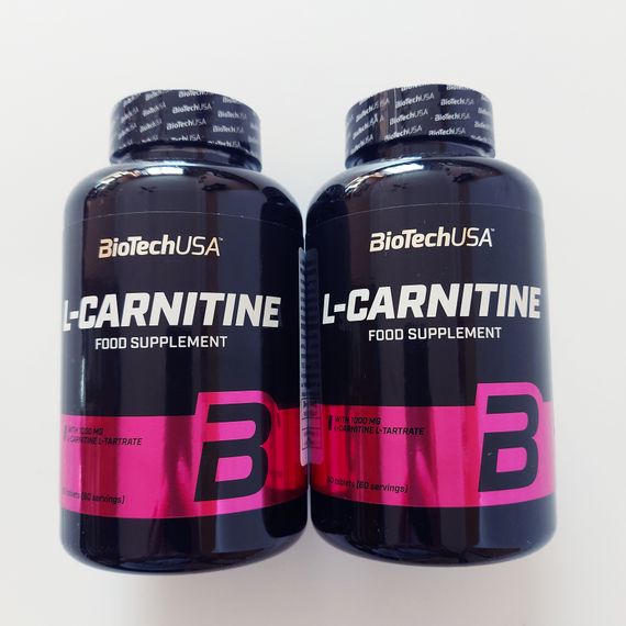 Жиросжигатель L-Carnitine 1000 mg (л-карнитин) BioTech USA 60 tabs | Зображення 2
