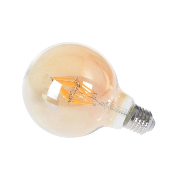 Лампа светодиодная LED 8W E27 COG WW G95 Amber 220V | Зображення 4