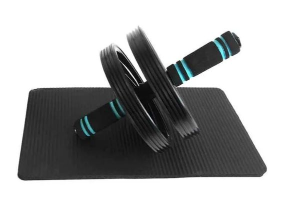 Колесо для преса U-Powex Ab wheel with mat (d18.5cm) Black (UP_1006_Ab/Wheel) | Зображення 2