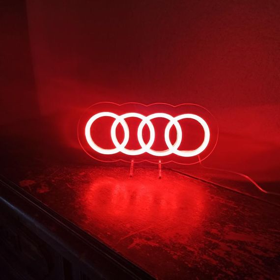 Неоновий світильник Audi 270х120 acr-n000096 | Зображення 3