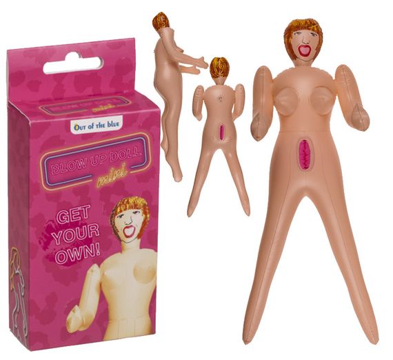 Надувна міні лялька Mini Blow Up Doll Mini Ginger, 66 см Sex Aura