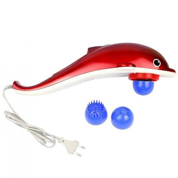 Масажер для тіла, рук та ніг Dolphin Дельфін. SO-798 Колір: червоний | Зображення 8
