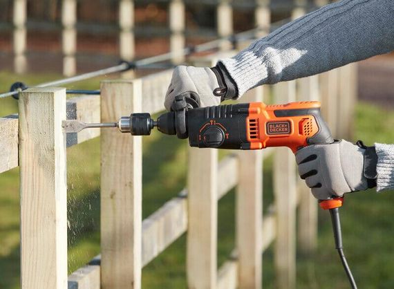 Перфоратор мережевий SDS-Plus BLACK+DECKER BEHS01 | Зображення 6