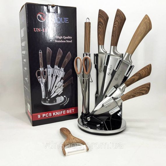 Ножі для кухонних потреб UNIQUE UN-1833, Кухонні ножі для готування Ергономічні кухні XD-46 | Зображення 8