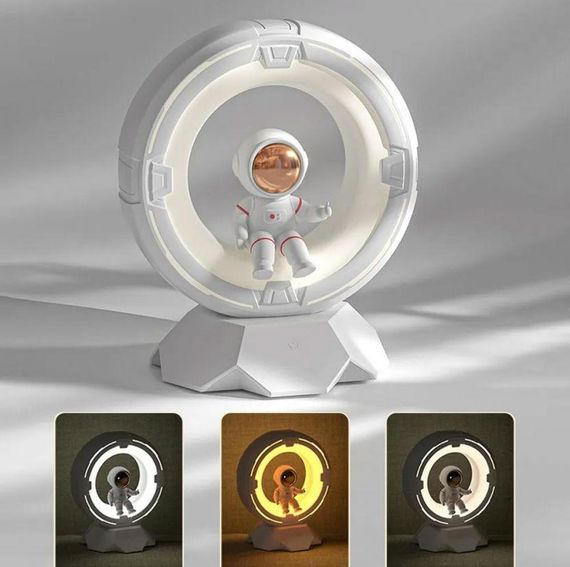 Нічник світлодіодний космонавт XO OZ12 Spaceman 1200mAh сенсорне керування нічник | Зображення 2