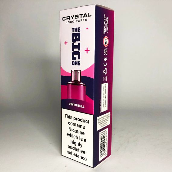 Crystal The Big One 4000. Vimto Bull