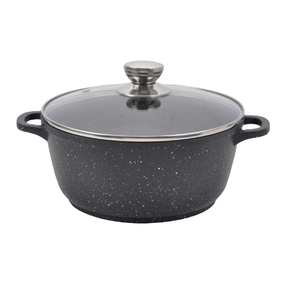 Каструля 6л скляна кришка MR-4228 Maestro