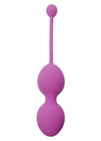 Вагинальные шарики SILICONE KEGEL BALLS PURPLE BOSS SERIES sexstyle