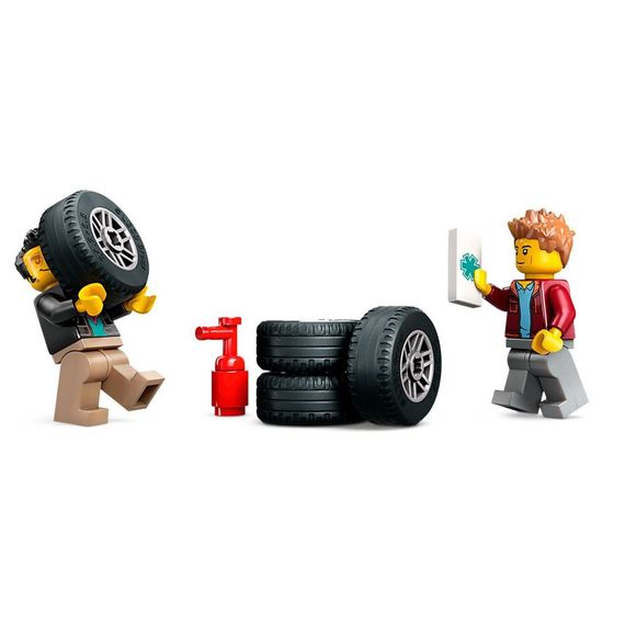 Конструктор LEGO City Вантажівка-транспортер зі спортивними авто (60408) | Зображення 5