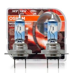 Лампа H7 12V 55W PX26D Night Breaker Laser +150% OSRAM 64210NL-HCB-DUO