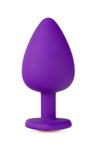 Анальна пробка TEMPTASIA BLING PLUG LARGE PURPLE, Фіолетовий