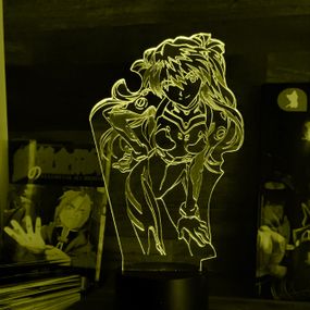 Акриловый светильник-ночник Аска Лэнгли Сорью желтый tty-n001566