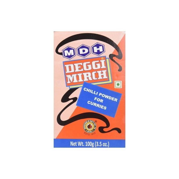 Червоний перець чилі MDH Deggi Mirch (суміш двох перців чилі) 100г 8902167000034