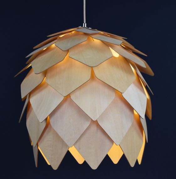 Люстра підвісна на 1 лампочку 27757 Латунь 45-180х40х40 см. | Зображення 3