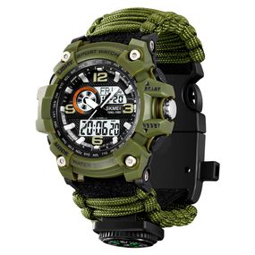 Чоловічий годинник Skmei 1283NAG Army Green