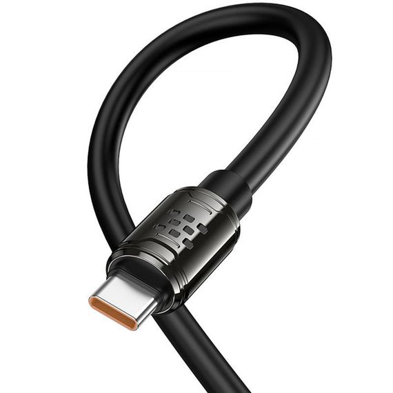 Дата кабель Hoco U143 Joy Type-C to Type-C 240W (1.2m) Black | Зображення 5