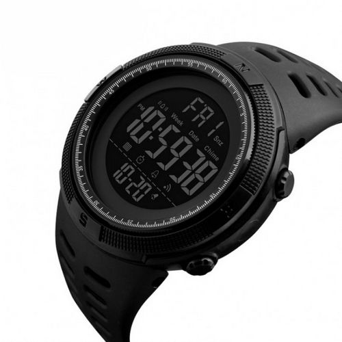 Чоловічий годинник Skmei 1251 All Black | Зображення 1