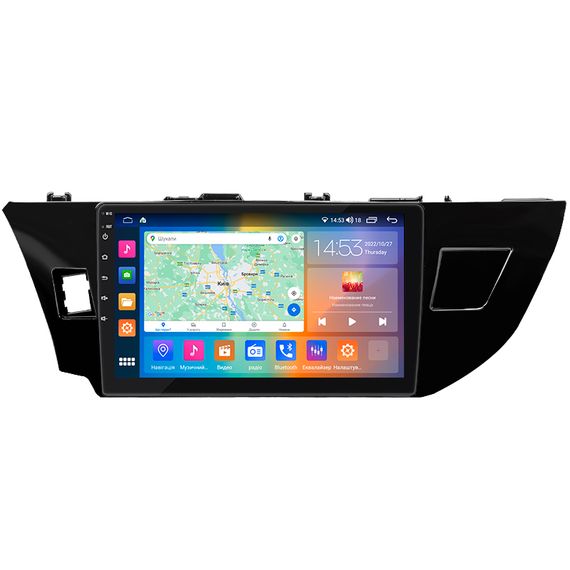 магнітола Lesko для Toyota Corolla XI (E160, E170) ver.1 2012-2016г 10" 2/32Gb CarPlay 4G Wi-Fi GPS Prime