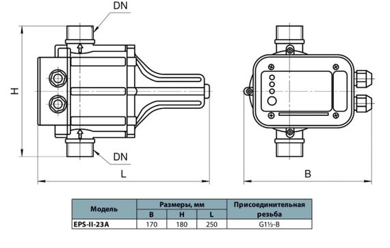 Контролер тиску NPO EPS-II-23A | Зображення 1