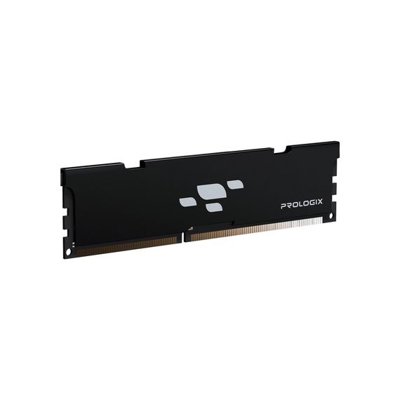 Модуль пам'яті для комп'ютера DDR4 16GB 3200 MHz Black Prologix (PRO16GB3200B4) | Зображення 1