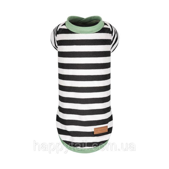 Футболка для собак Pet Fashion Breeze S в полоску — летняя трикотажная майка-борцовка от солнца и пыли