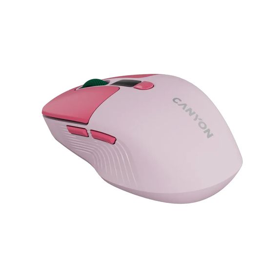 Мышь компьютерная безпроводная Canyon MW-26 Pink CNS-CMSW26P розовая | Зображення 4