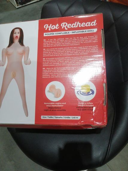 Надувна лялька Candy Dolls Hot Redhead (м'яте паковання!!!) Sex Aura | Зображення 1