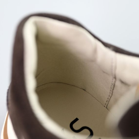 Кросівки жіночі замшеві 591357 Коричневі 36 37 38 39 40 41 | Зображення 4