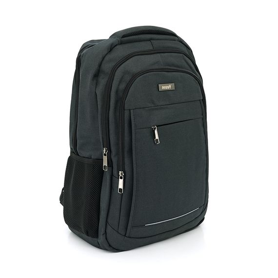 Рюкзак для ноутбука 15.6", Must, материал нейлон/полиестр/ткань оксфорд, 20-35L