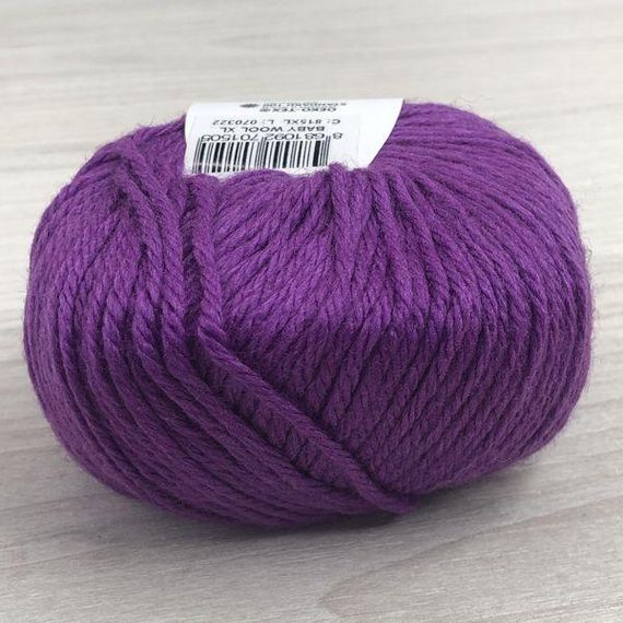 Пряжа Gazzal – Baby Wool XL колір 815 Фуксія | Зображення 1