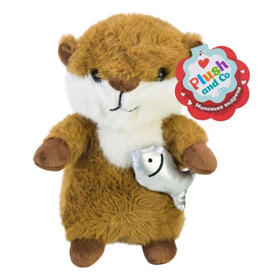 Детская мягкая игрушка "Выдреныш" PLC25008-2, 15х20х22 см