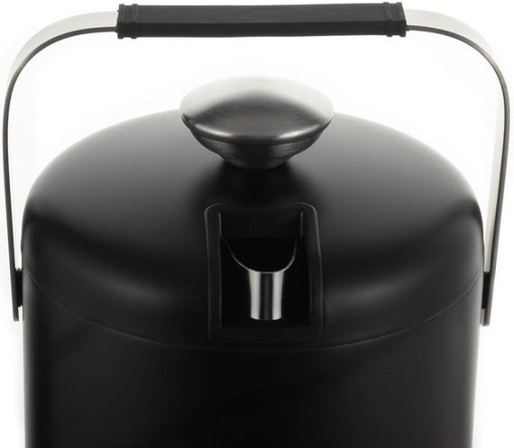 Термо-відерце Kamille Black 1300мл для льоду з кришкою та краплізбірником | Зображення 3
