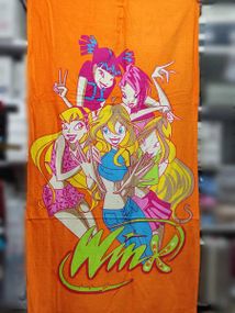 Полотенце пляжное Winx oranc 75х150 Махра/Велюр