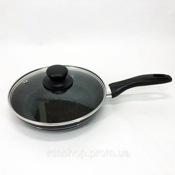 Зручна сковорода для індукційної плити UNIQUE UN-5162 20 см, Сковорода антипригарна індукційна PS-15 | Зображення 6