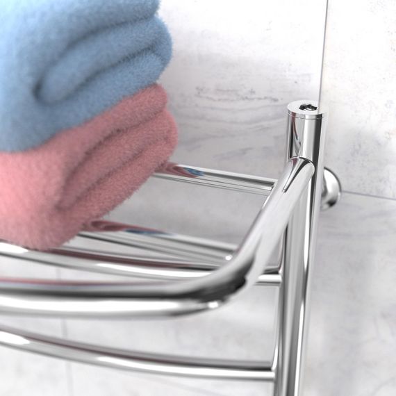 Водяна рушникосушарка Laris Євромікс П8 500 х 800 з полицею | Зображення 5