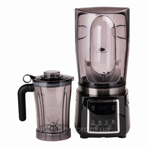 Безшумний блендер Sokany з 2-літровою чашею для смузі та коктейлів, портативний 6000 Вт SK-03037 | Зображення 1