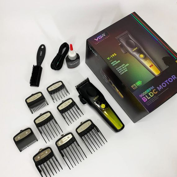 Багатофункціональний тример для стрижки волосся і тіла VGR, Акумуляторна машинка для стрижки CI-15 | Зображення 8