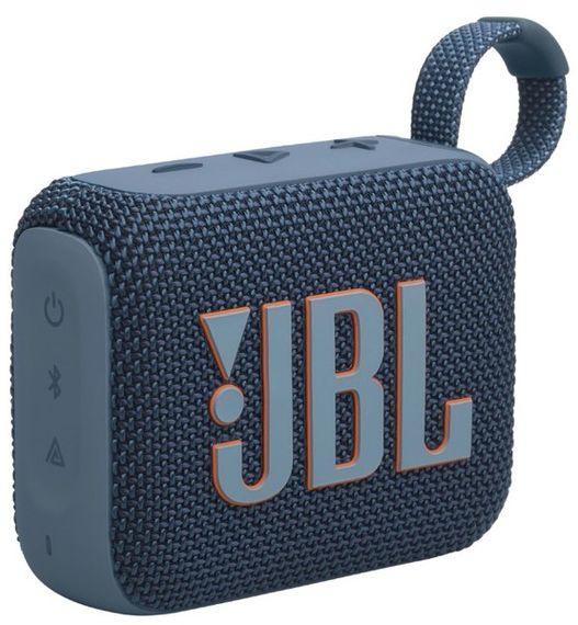 Портативна акустика JBL Go 4 Blue (JBLGO4BLU) | Зображення 1