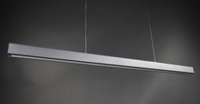 Люстра світлодіодна підвісна LED світильник для квартири на стелю лед 27350 Чорний 15-100х6х100 см.